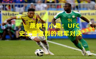 康纳与小鹰:UFC史上最激烈的冠军对决